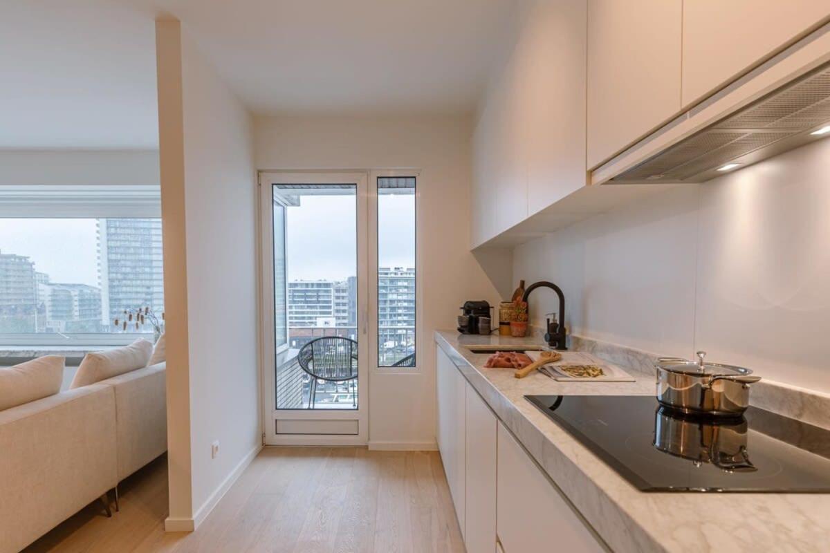 אוסטנדה Huswell - Luminous Family Apartment With Magnificent View מראה חיצוני תמונה